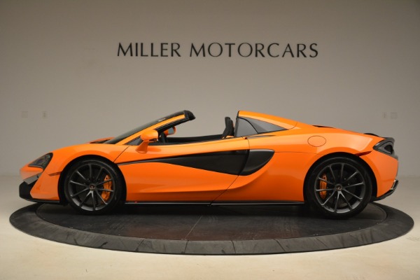 Used 2018 McLaren 570S Spider Convertible for sale Sold at Aston Martin of Greenwich in Greenwich CT 06830 3