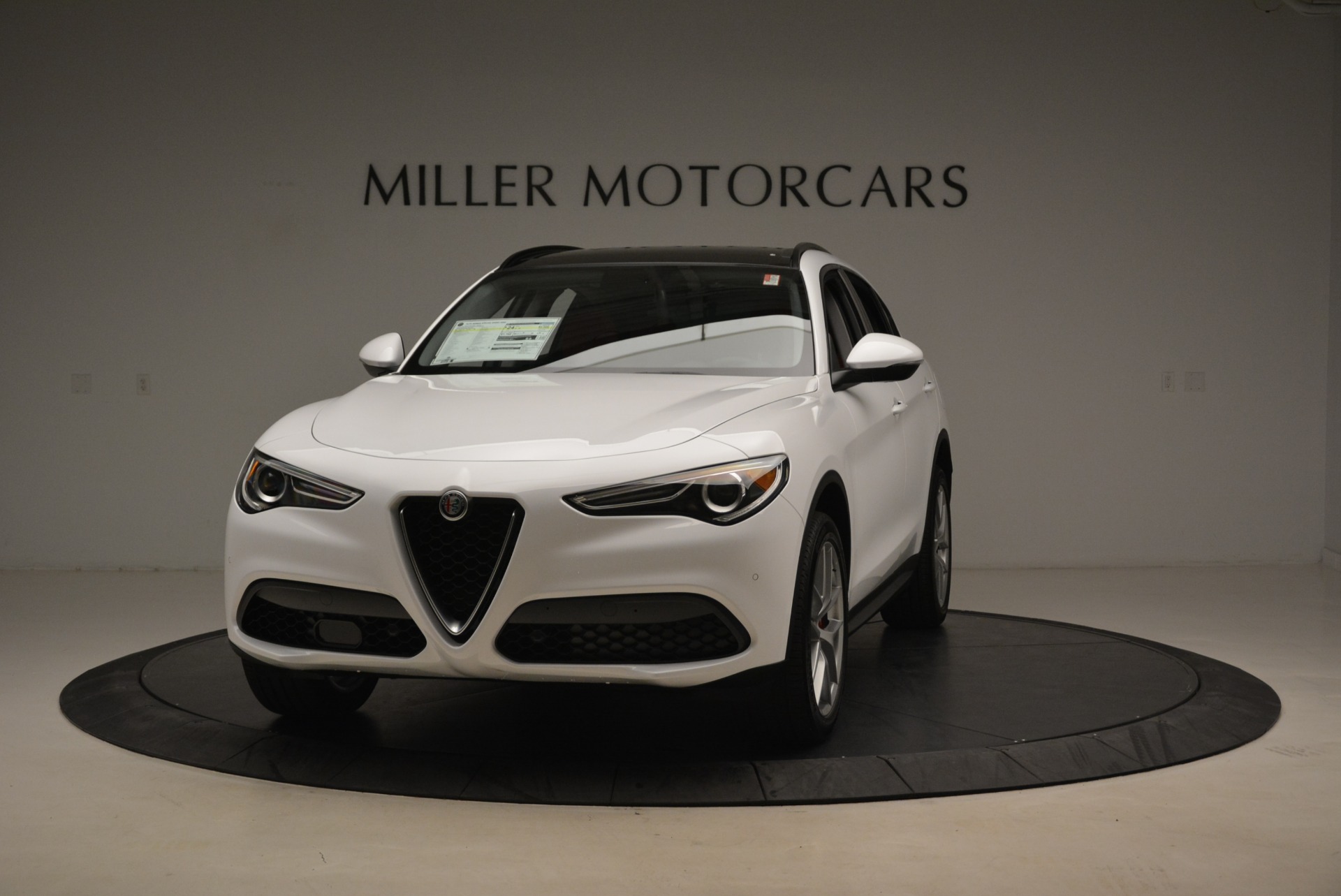 New 2018 Alfa Romeo Stelvio Ti Sport Q4 for sale Sold at Aston Martin of Greenwich in Greenwich CT 06830 1