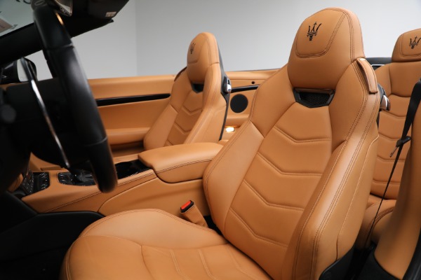 Used 2018 Maserati GranTurismo Sport Convertible for sale Sold at Aston Martin of Greenwich in Greenwich CT 06830 25