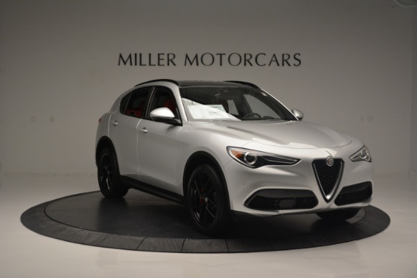 New 2018 Alfa Romeo Stelvio Ti Sport Q4 for sale Sold at Aston Martin of Greenwich in Greenwich CT 06830 11