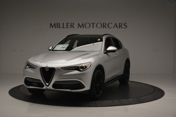 New 2018 Alfa Romeo Stelvio Ti Sport Q4 for sale Sold at Aston Martin of Greenwich in Greenwich CT 06830 1