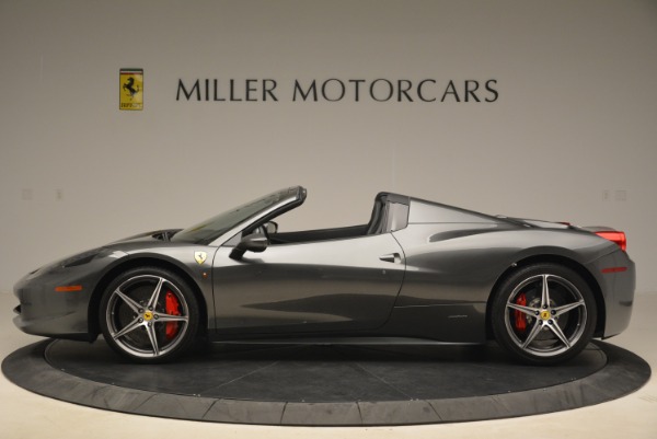 Used 2013 Ferrari 458 Spider for sale Sold at Aston Martin of Greenwich in Greenwich CT 06830 3