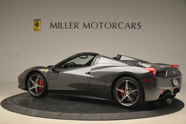 Used 2013 Ferrari 458 Spider for sale Sold at Aston Martin of Greenwich in Greenwich CT 06830 4