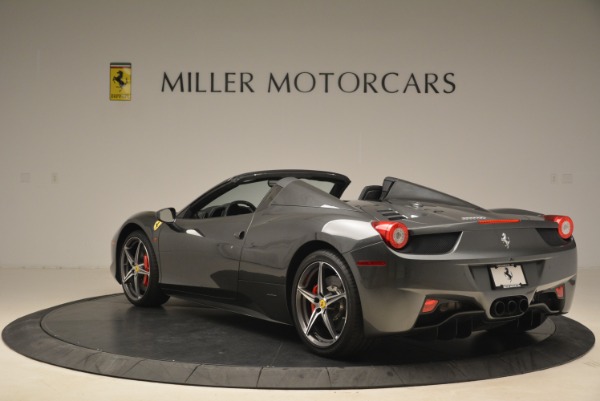 Used 2013 Ferrari 458 Spider for sale Sold at Aston Martin of Greenwich in Greenwich CT 06830 5