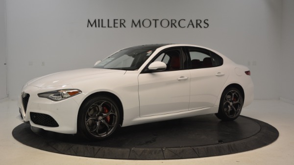 New 2018 Alfa Romeo Giulia Ti Sport Q4 for sale Sold at Aston Martin of Greenwich in Greenwich CT 06830 2