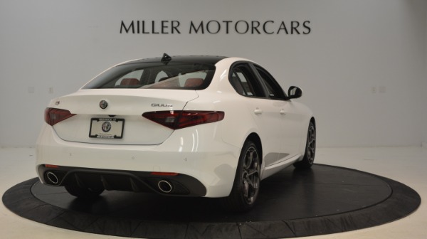 New 2018 Alfa Romeo Giulia Ti Sport Q4 for sale Sold at Aston Martin of Greenwich in Greenwich CT 06830 7