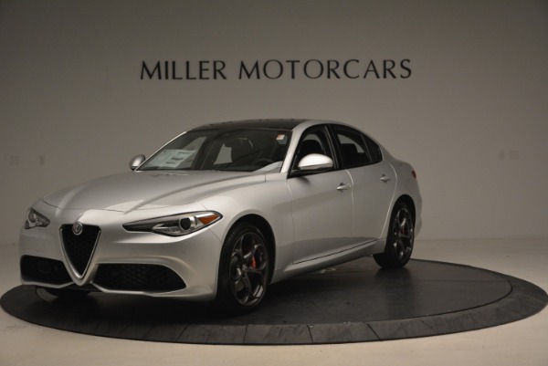 New 2018 Alfa Romeo Giulia Ti Sport Q4 for sale Sold at Aston Martin of Greenwich in Greenwich CT 06830 2