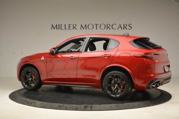 New 2018 Alfa Romeo Stelvio Quadrifoglio for sale Sold at Aston Martin of Greenwich in Greenwich CT 06830 4