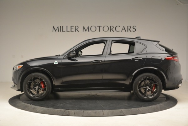 New 2018 Alfa Romeo Stelvio Quadrifoglio for sale Sold at Aston Martin of Greenwich in Greenwich CT 06830 3