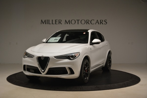 New 2018 Alfa Romeo Stelvio Quadrifoglio for sale Sold at Aston Martin of Greenwich in Greenwich CT 06830 1