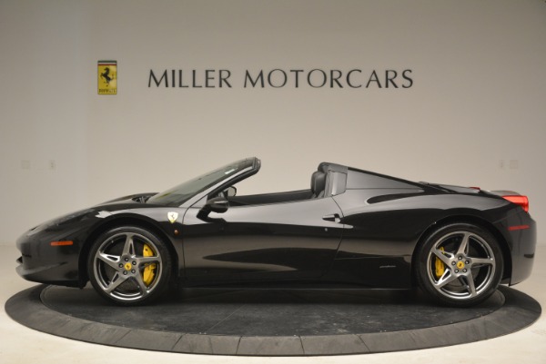 Used 2013 Ferrari 458 Spider for sale Sold at Aston Martin of Greenwich in Greenwich CT 06830 3