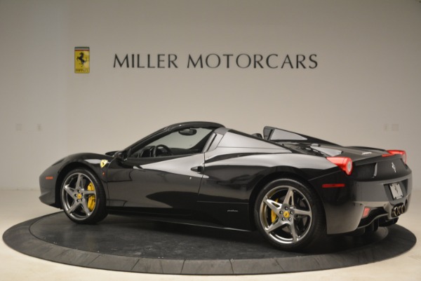 Used 2013 Ferrari 458 Spider for sale Sold at Aston Martin of Greenwich in Greenwich CT 06830 4