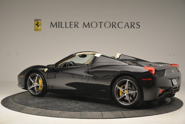 Used 2014 Ferrari 458 Spider for sale Sold at Aston Martin of Greenwich in Greenwich CT 06830 4