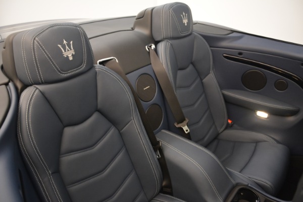 Used 2018 Maserati GranTurismo Sport Convertible for sale Sold at Aston Martin of Greenwich in Greenwich CT 06830 26