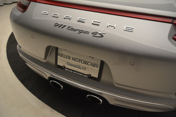 Used 2017 Porsche 911 Targa 4S for sale Sold at Aston Martin of Greenwich in Greenwich CT 06830 28