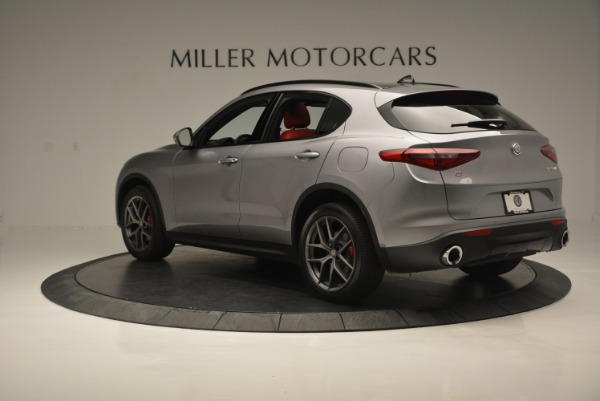 New 2018 Alfa Romeo Stelvio Ti Sport Q4 for sale Sold at Aston Martin of Greenwich in Greenwich CT 06830 4