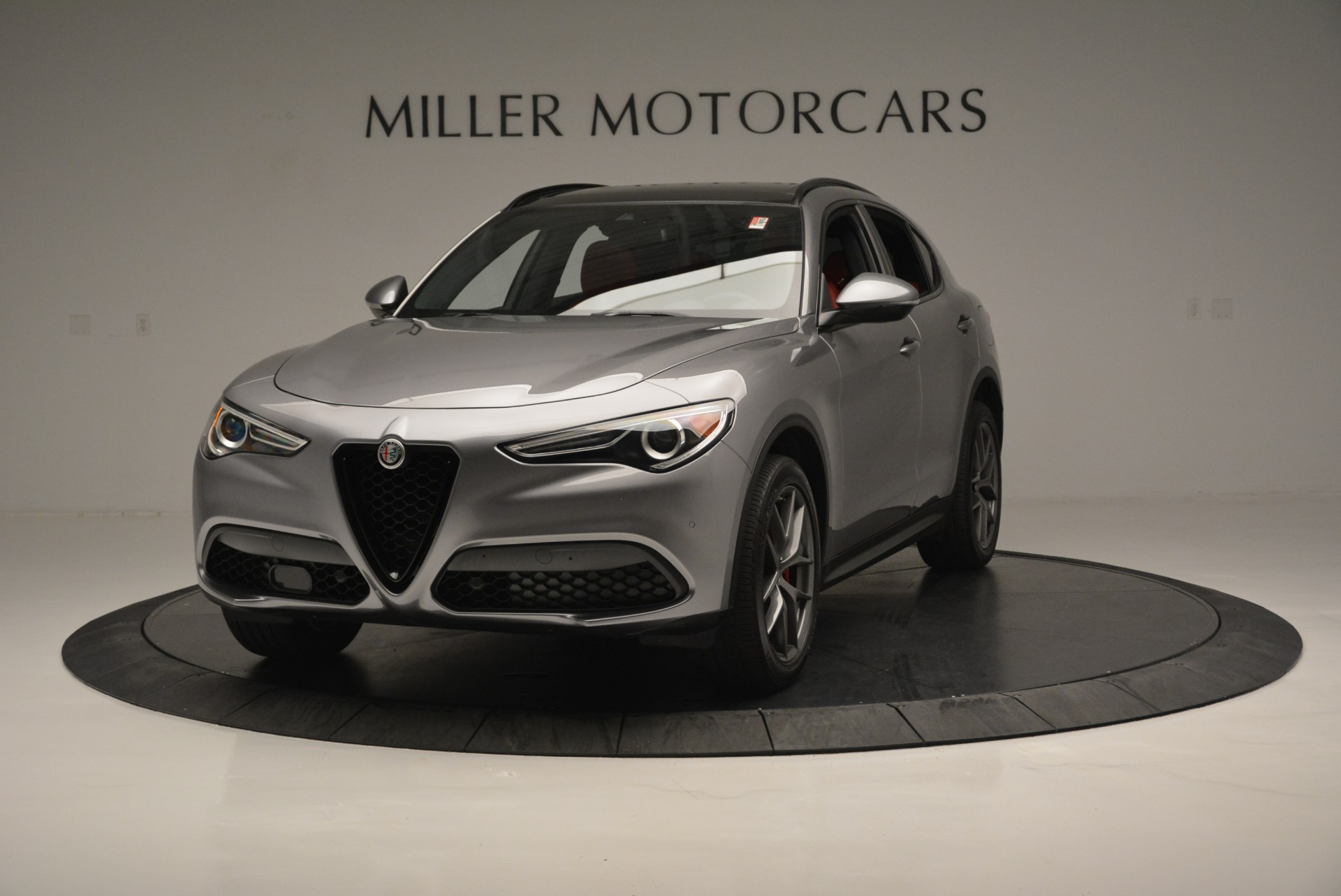 New 2018 Alfa Romeo Stelvio Ti Sport Q4 for sale Sold at Aston Martin of Greenwich in Greenwich CT 06830 1