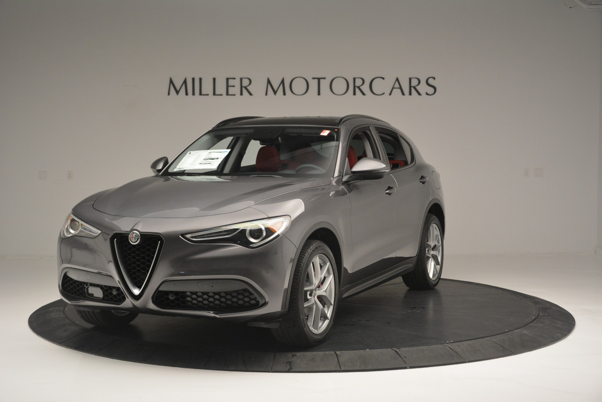 New 2018 Alfa Romeo Stelvio Ti Sport Q4 for sale Sold at Aston Martin of Greenwich in Greenwich CT 06830 1