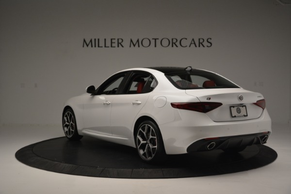 New 2018 Alfa Romeo Giulia Ti Sport Q4 for sale Sold at Aston Martin of Greenwich in Greenwich CT 06830 5