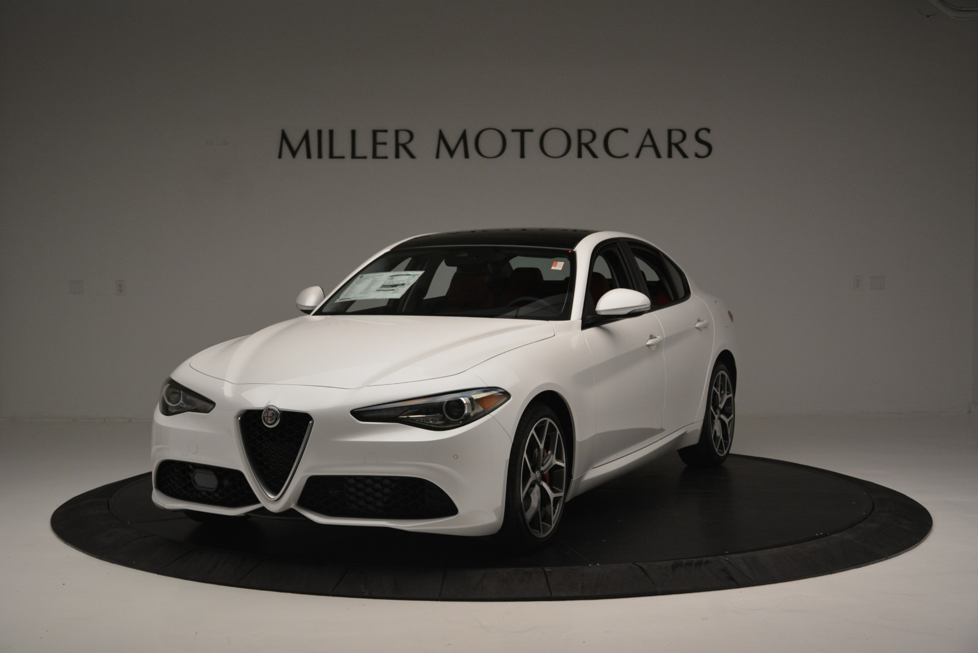 New 2018 Alfa Romeo Giulia Ti Sport Q4 for sale Sold at Aston Martin of Greenwich in Greenwich CT 06830 1