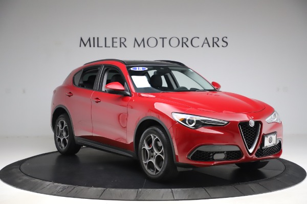 Used 2018 Alfa Romeo Stelvio Sport Q4 for sale Sold at Aston Martin of Greenwich in Greenwich CT 06830 11