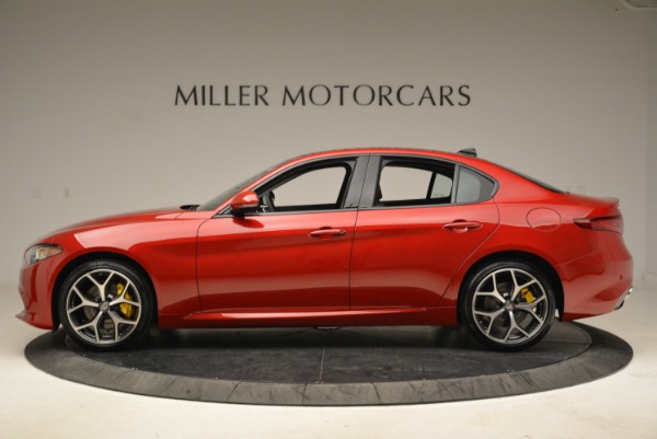 New 2018 Alfa Romeo Giulia Ti Sport Q4 for sale Sold at Aston Martin of Greenwich in Greenwich CT 06830 3