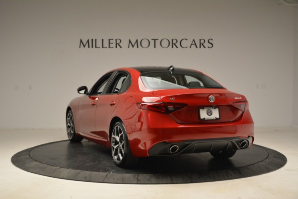 New 2018 Alfa Romeo Giulia Ti Sport Q4 for sale Sold at Aston Martin of Greenwich in Greenwich CT 06830 5