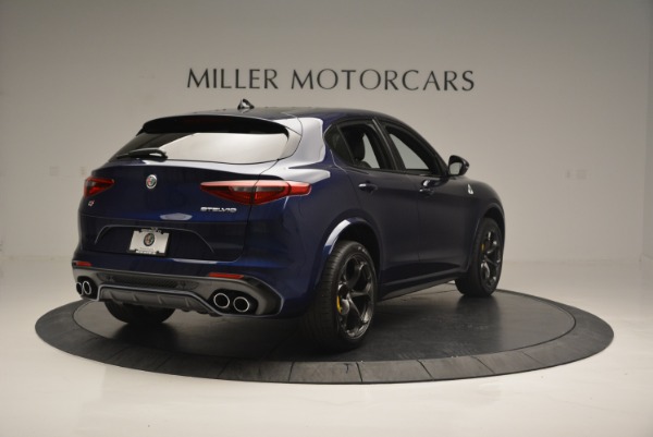 New 2018 Alfa Romeo Stelvio Quadrifoglio for sale Sold at Aston Martin of Greenwich in Greenwich CT 06830 7