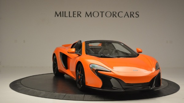 Used 2015 McLaren 650S Spider Convertible for sale Sold at Aston Martin of Greenwich in Greenwich CT 06830 11