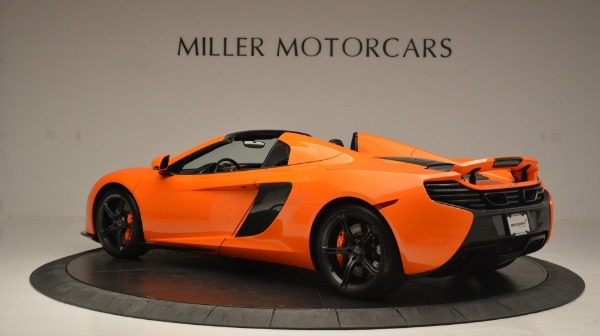 Used 2015 McLaren 650S Spider Convertible for sale Sold at Aston Martin of Greenwich in Greenwich CT 06830 4