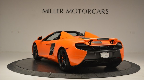 Used 2015 McLaren 650S Spider Convertible for sale Sold at Aston Martin of Greenwich in Greenwich CT 06830 5