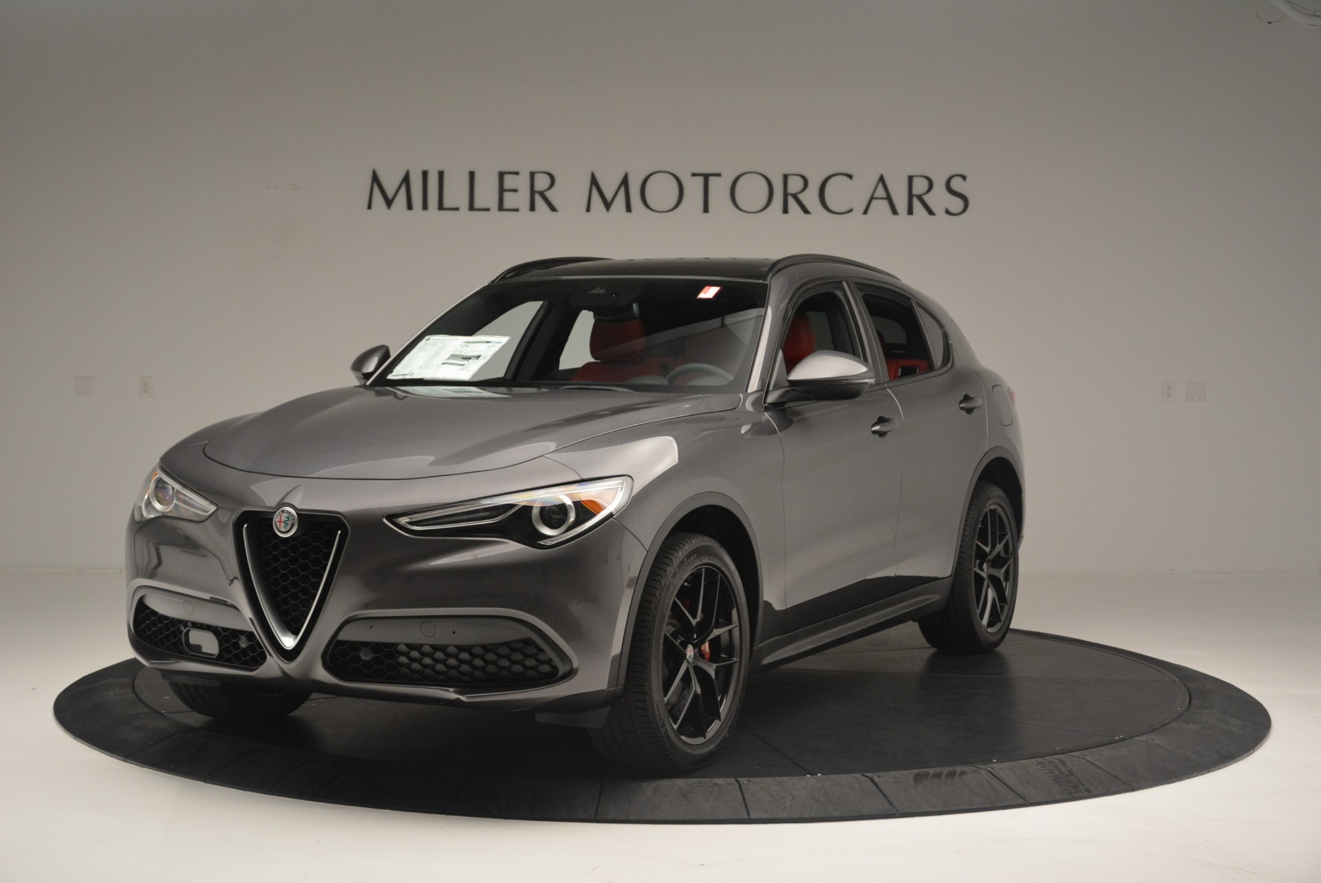 New 2018 Alfa Romeo Stelvio Ti Sport Q4 for sale Sold at Aston Martin of Greenwich in Greenwich CT 06830 1