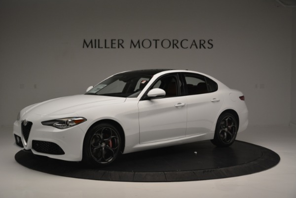 New 2018 Alfa Romeo Giulia Ti Sport Q4 for sale Sold at Aston Martin of Greenwich in Greenwich CT 06830 2