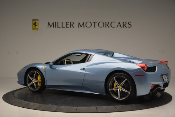 Used 2012 Ferrari 458 Spider for sale Sold at Aston Martin of Greenwich in Greenwich CT 06830 16