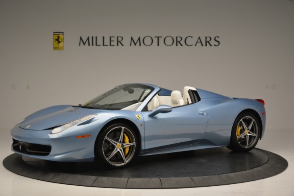 Used 2012 Ferrari 458 Spider for sale Sold at Aston Martin of Greenwich in Greenwich CT 06830 2