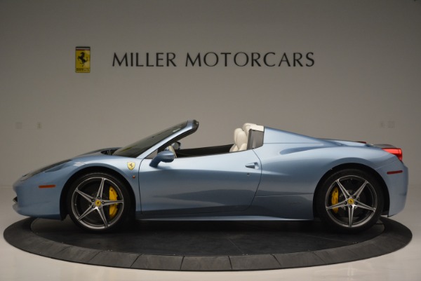 Used 2012 Ferrari 458 Spider for sale Sold at Aston Martin of Greenwich in Greenwich CT 06830 3