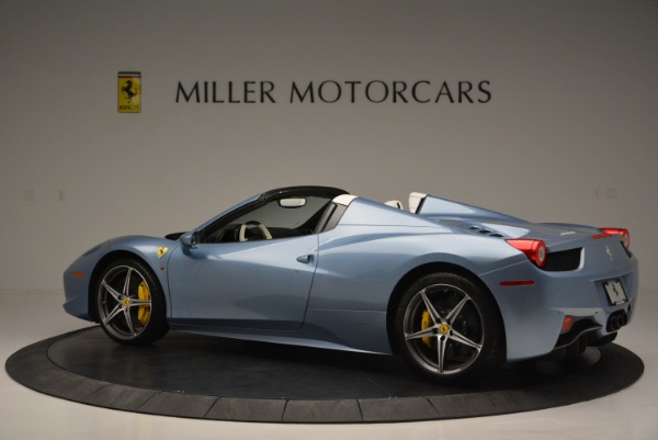 Used 2012 Ferrari 458 Spider for sale Sold at Aston Martin of Greenwich in Greenwich CT 06830 4