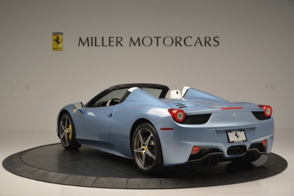 Used 2012 Ferrari 458 Spider for sale Sold at Aston Martin of Greenwich in Greenwich CT 06830 5