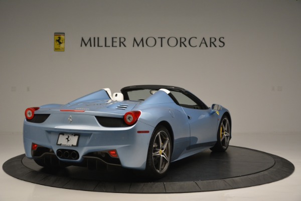 Used 2012 Ferrari 458 Spider for sale Sold at Aston Martin of Greenwich in Greenwich CT 06830 7