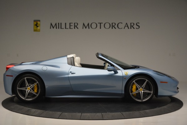 Used 2012 Ferrari 458 Spider for sale Sold at Aston Martin of Greenwich in Greenwich CT 06830 9