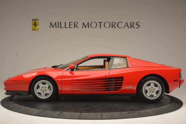 Used 1990 Ferrari Testarossa for sale Sold at Aston Martin of Greenwich in Greenwich CT 06830 3