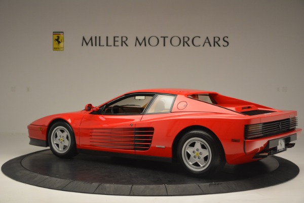 Used 1990 Ferrari Testarossa for sale Sold at Aston Martin of Greenwich in Greenwich CT 06830 4