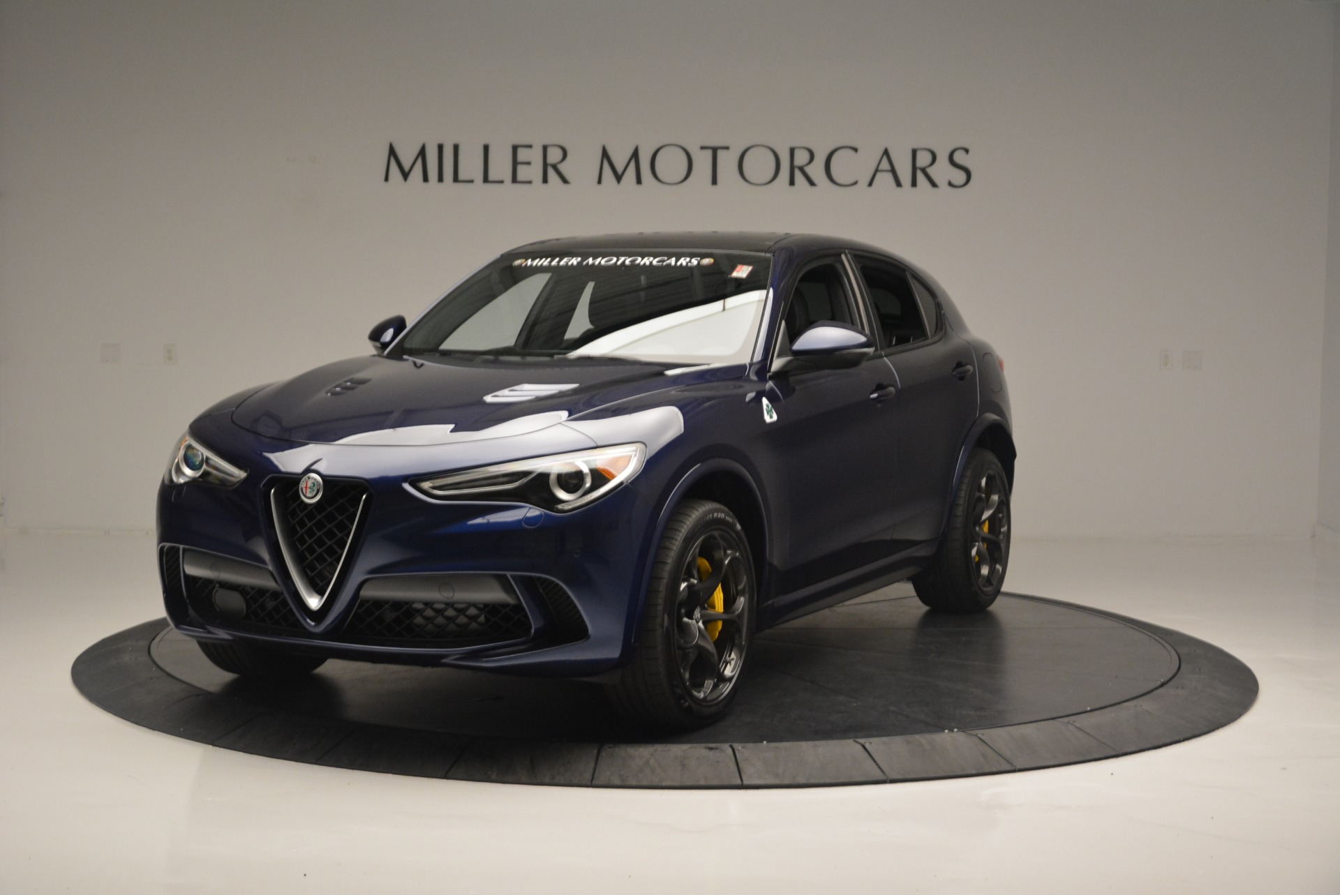 New 2018 Alfa Romeo Stelvio Quadrifoglio for sale Sold at Aston Martin of Greenwich in Greenwich CT 06830 1