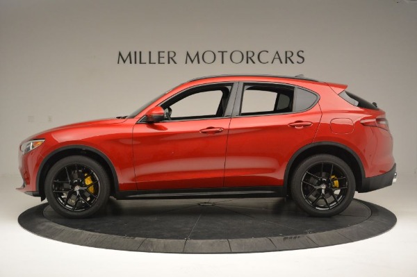 New 2018 Alfa Romeo Stelvio Ti Sport Q4 for sale Sold at Aston Martin of Greenwich in Greenwich CT 06830 3