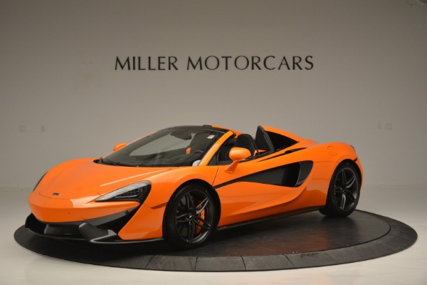 New 2019 McLaren 570S Spider Convertible for sale Sold at Aston Martin of Greenwich in Greenwich CT 06830 1