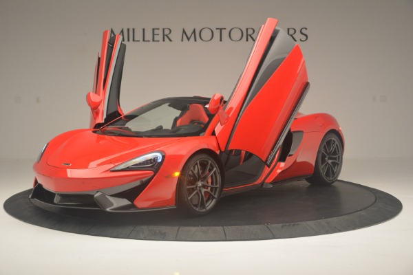 New 2019 McLaren 570S Spider Convertible for sale Sold at Aston Martin of Greenwich in Greenwich CT 06830 14