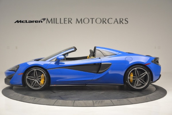 Used 2019 McLaren 570S Spider Convertible for sale Sold at Aston Martin of Greenwich in Greenwich CT 06830 3