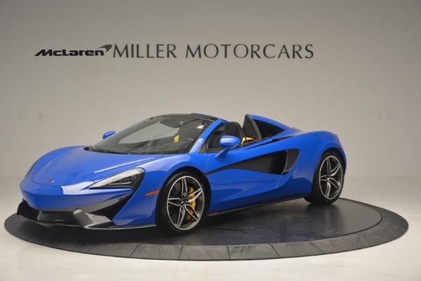 Used 2019 McLaren 570S Spider Convertible for sale $189,900 at Aston Martin of Greenwich in Greenwich CT 06830 1