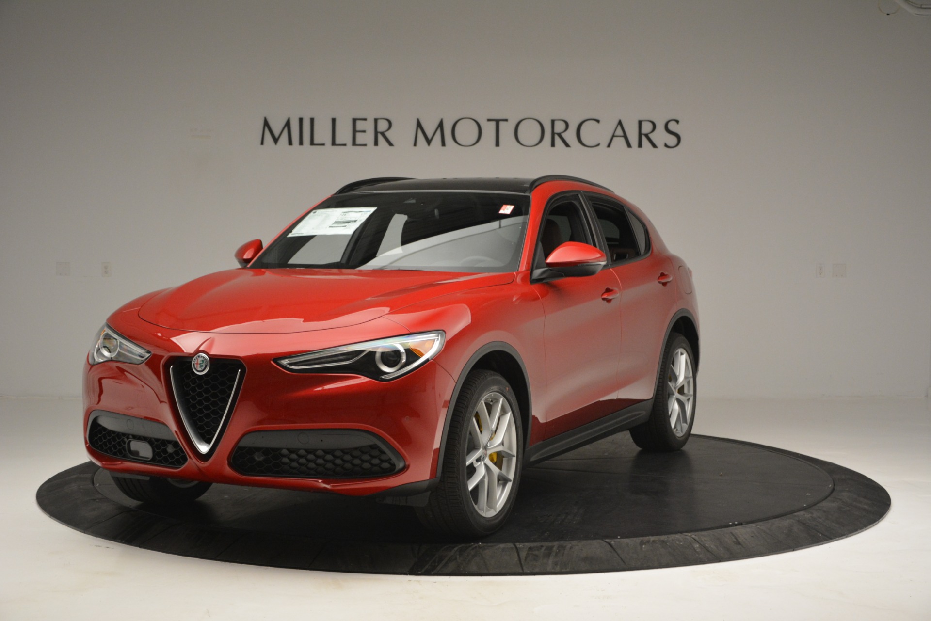 New 2018 Alfa Romeo Stelvio Ti Sport Q4 for sale Sold at Aston Martin of Greenwich in Greenwich CT 06830 1