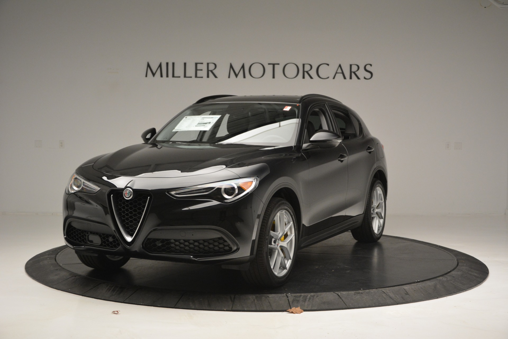 New 2019 Alfa Romeo Stelvio Q4 for sale Sold at Aston Martin of Greenwich in Greenwich CT 06830 1